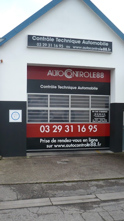 AUTOCONTROLE 88, Centre de Contrôle Technique Automobile à Golbey