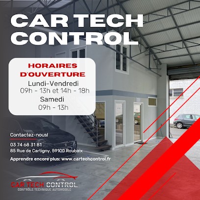 CAR TECH CONTROL, Centre de Contrôle Technique Automobile à Roubaix