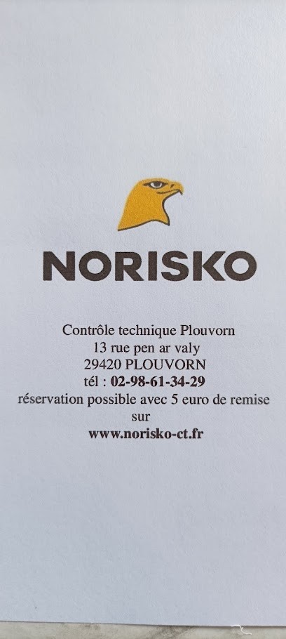 Auto Norisko Contrôle Technique, Centre de Contrôle Technique Automobile à Plouvorn