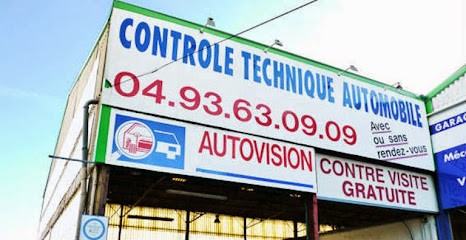 Technical Control Autovision Golfe-Juan, Centre de Contrôle Technique Automobile à Vallauris