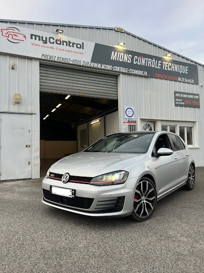 Mions Contrôle Technique My Control, Centre de Contrôle Technique Automobile à Mions