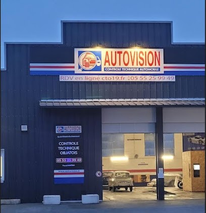 CTO19 Controle Technique Autovision Objat Auto Et Moto, Centre de Contrôle Technique Automobile à Objat