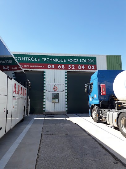 Controle Poids Lourds Catalan, Centre de Contrôle Technique Automobile à Rivesaltes